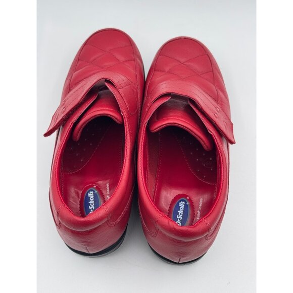 Dr. Scholls  womens Red Leather  SIZE 9M - Picture 9 of 12